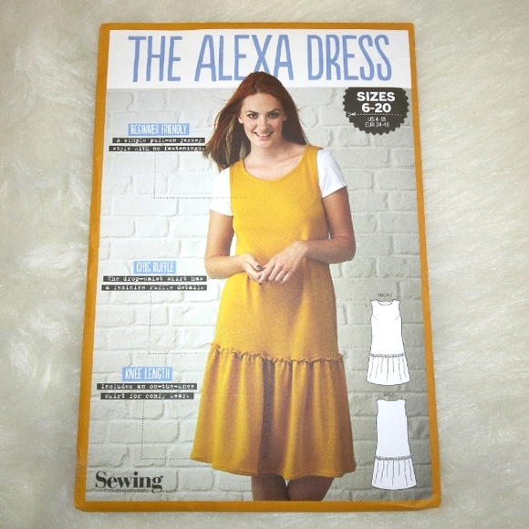 Simply Sewing, The Alexa Dress, size 4-18 - Picture 1 of 4